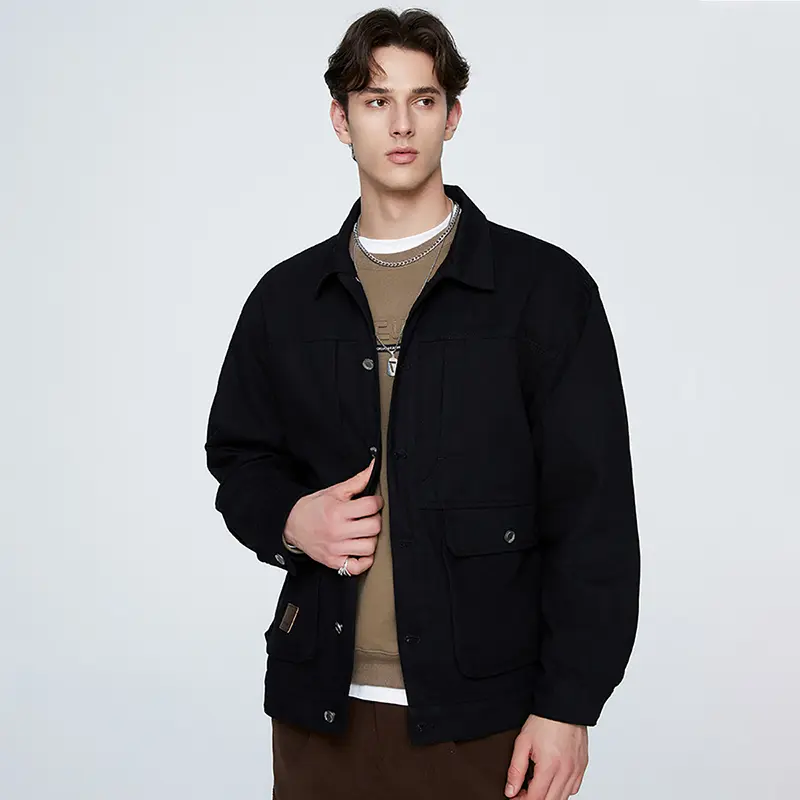 Wholesale ZD vintage mens black bomber jacket Manufacturer, Manufacturers