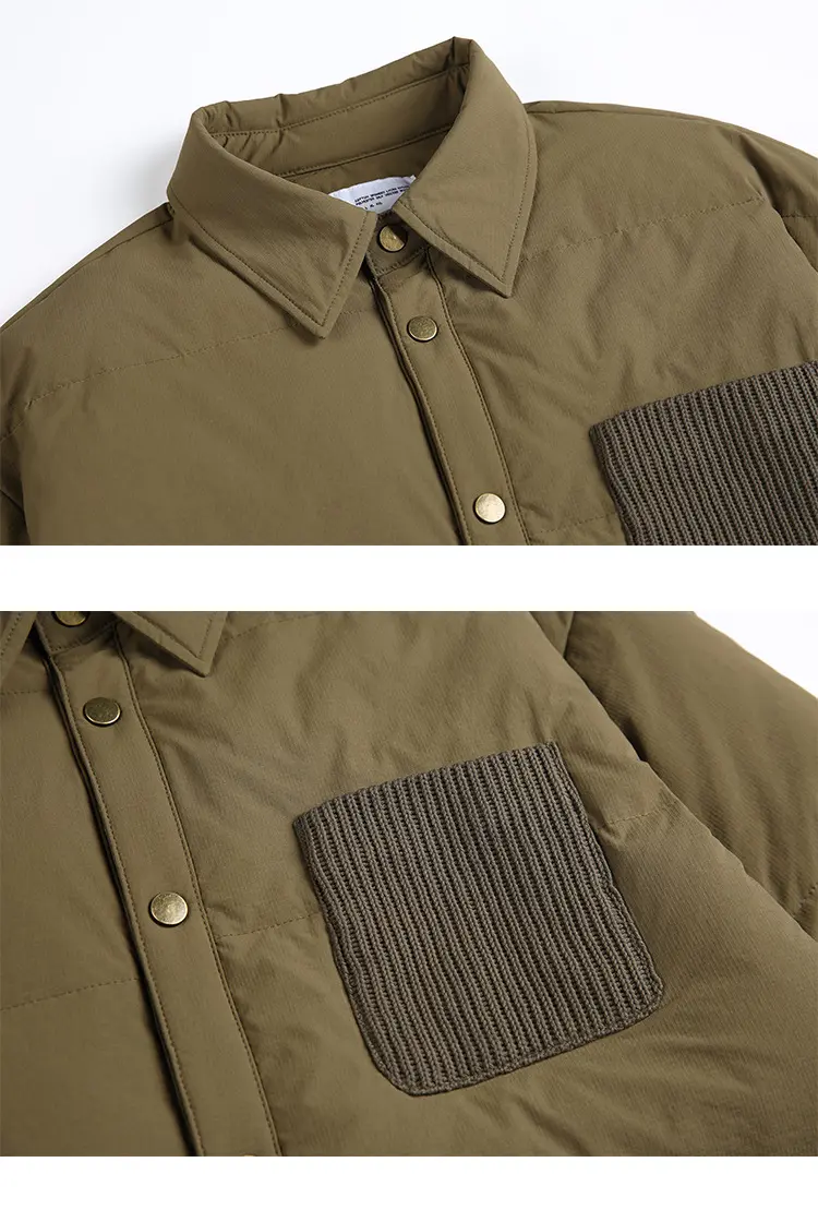 Men's Light Down Jacket Side