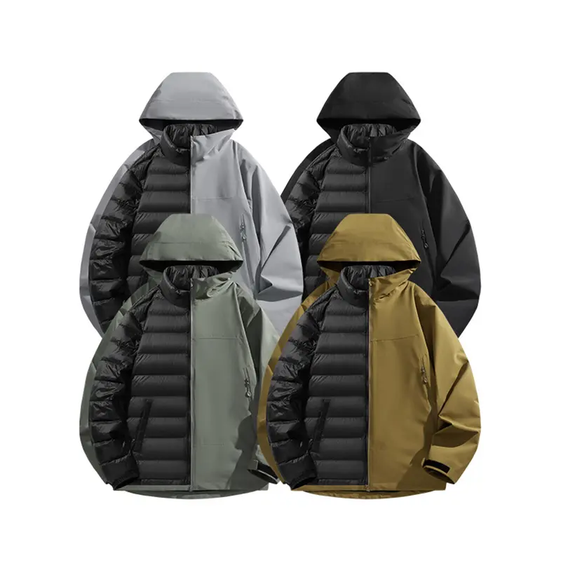 Custom ZD 3 in 1 unisex outdoor waterproof down jacket Manufacturers, Factory