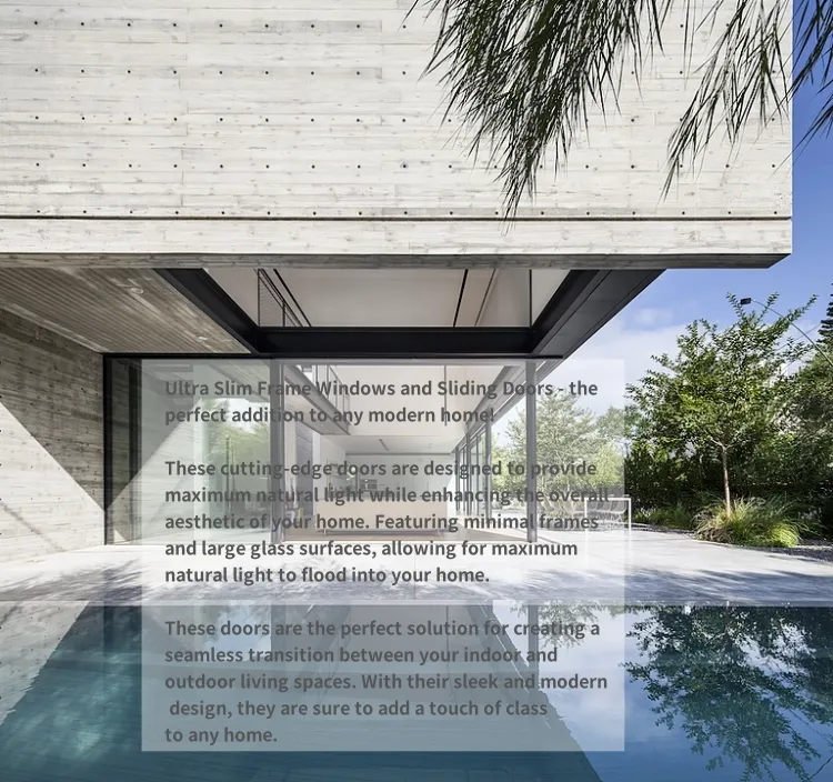 Hurricane-Resistant Aluminium Casement Windows