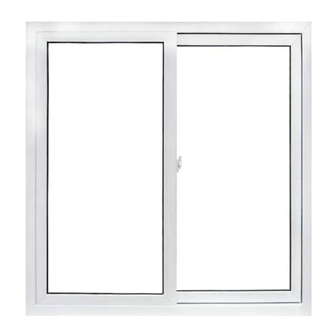 High Quality Florida Hurricane Impact Thermal Break Casement PVC Windows Double Glazed Low-E Glass Passive Windows