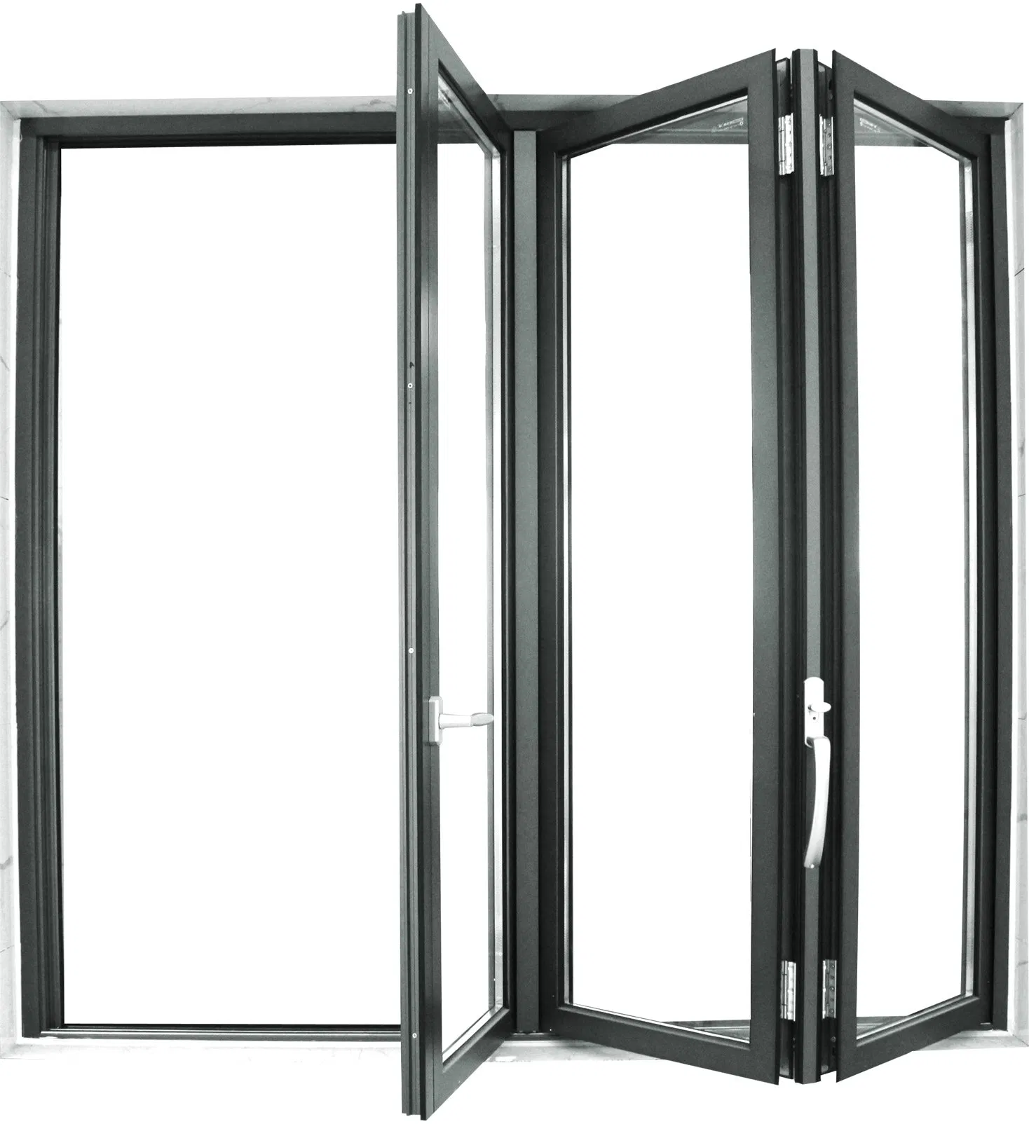 Aluminum Windows &amp; Doors with Double and Triple Glazing in Casement, Sliding, Bi-Folding, Awning