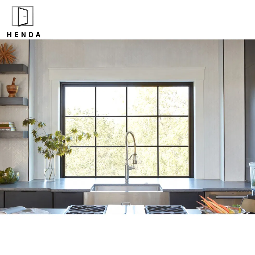 Fixed Window Pictures Windows Double Insulation with New Technology