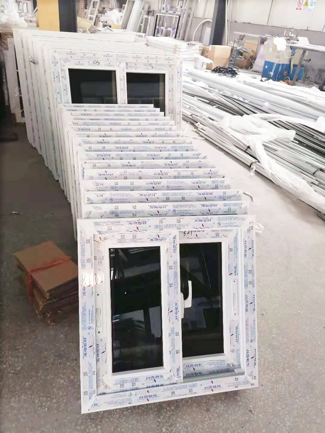 Hot Selling UPVC PVC Sliding Windows with Hurricane Impact Glass for Bahamas