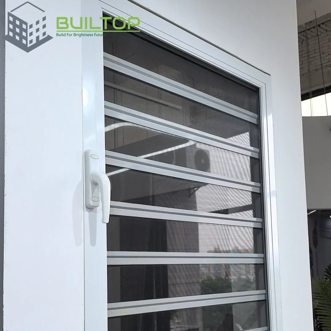 Climate-Controlled Aluminum Glass Shutters Jalousie Windows for Four-Season Homes