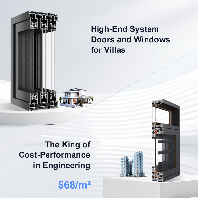 Durable Aluminum Alloy Tilt and Turn Window Thermal Break Frame Waterproof Construction and Modern Aesthetic Window