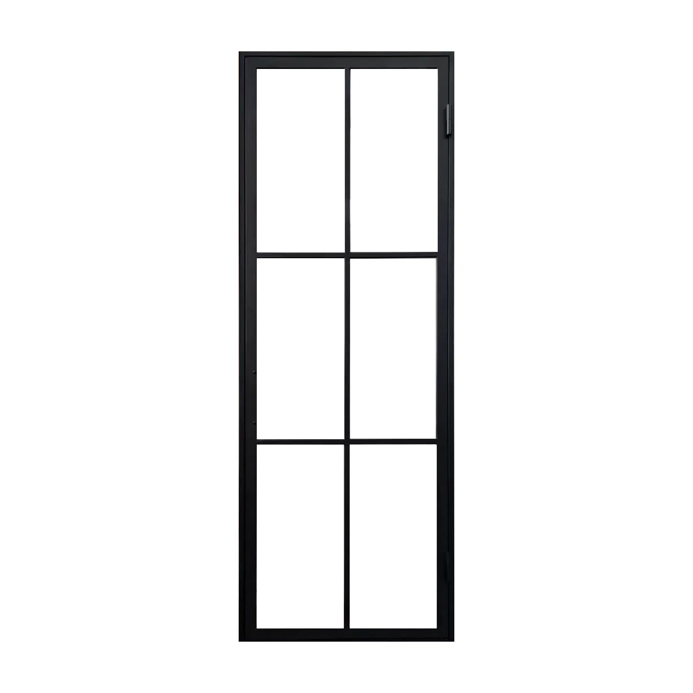 Interior Slim Series Narrow Frame French Double Steel Window