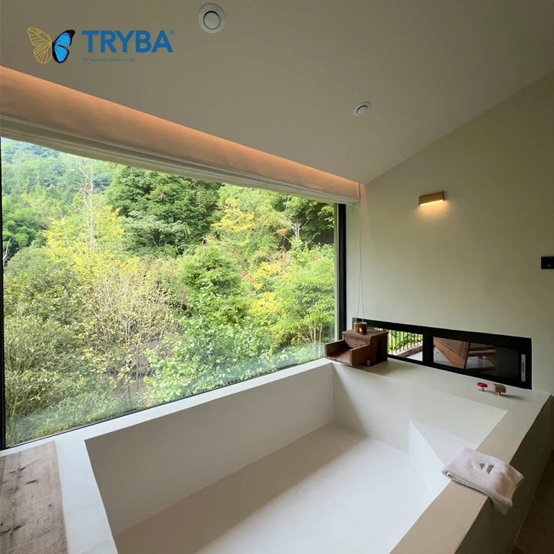 CE Certified Thermal Break Aluminum Fixed Picture Windows for Energy-Efficient Homes