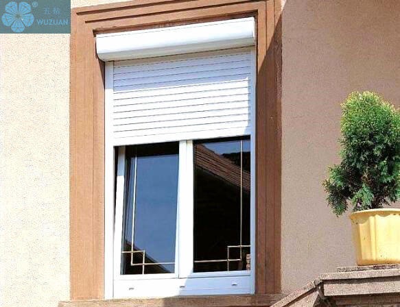 Home Decor Aluminium Alloy Roller Shutter Window Rolling Jalousie Shutter Window for House