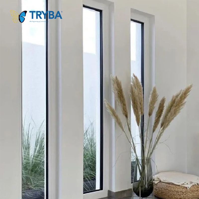 CE Certified Thermal Break Aluminum Fixed Picture Windows for Energy-Efficient Homes
