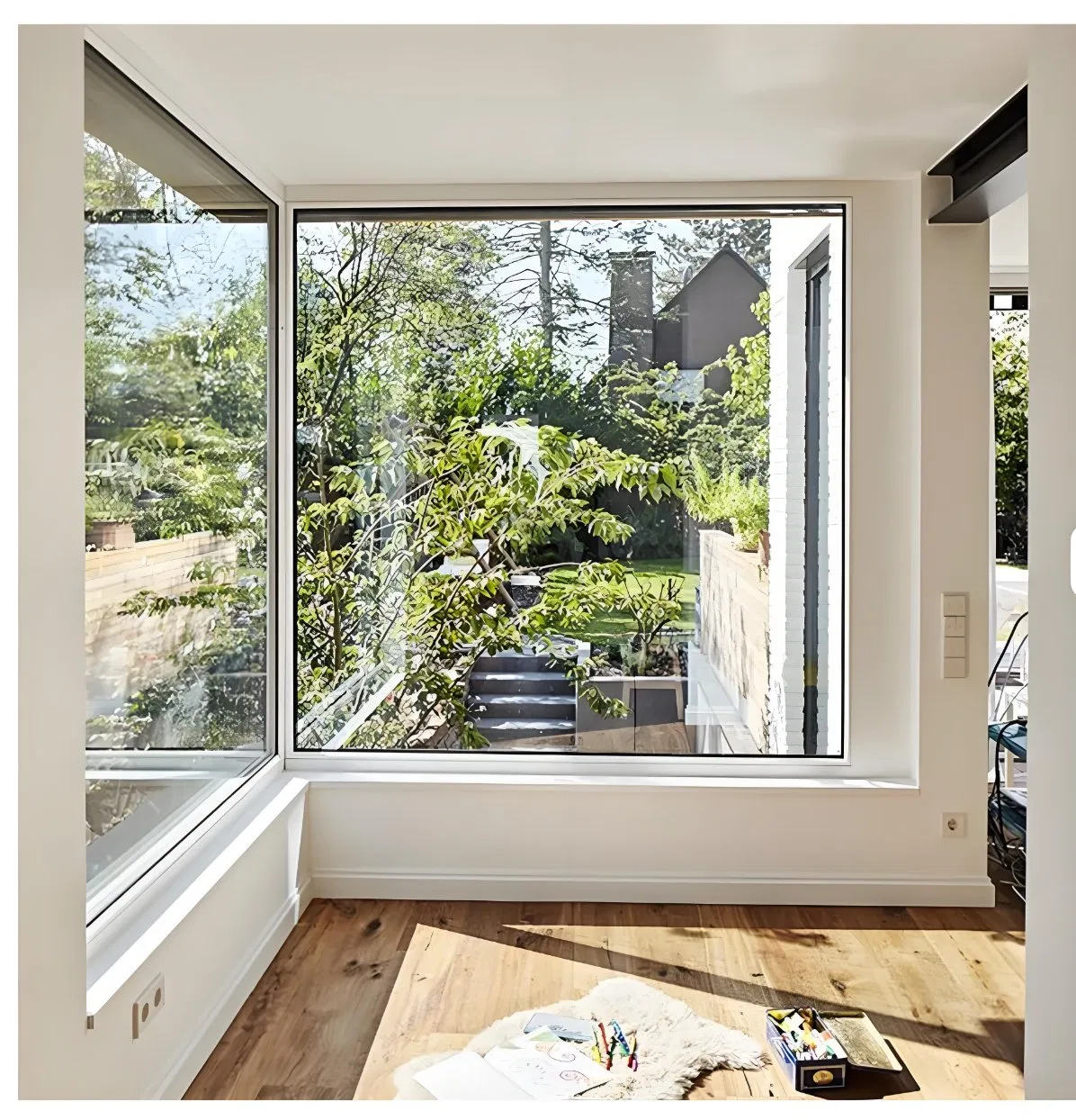 Premium Soundproof Aluminum Bi-Fold Sliding Windows for Modern Homes