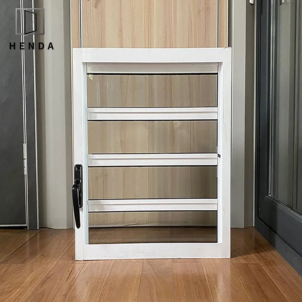 Factory Supply Security Design Aluminum Jalousie Window Glass Louver Window