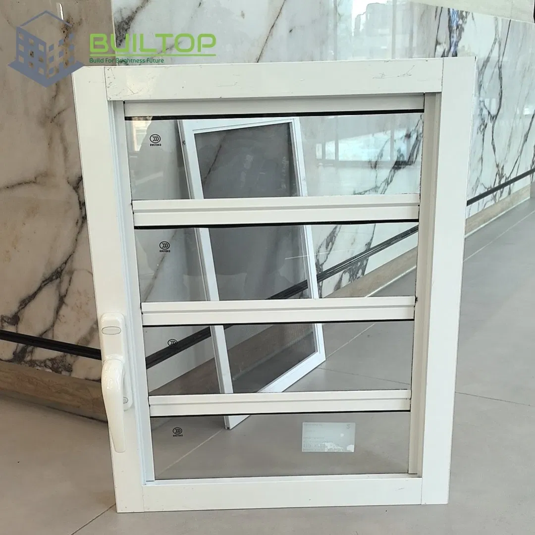 Acoustic-Proof Aluminum Glass Shutters Jalousie Windows for Luxury Home Theaters