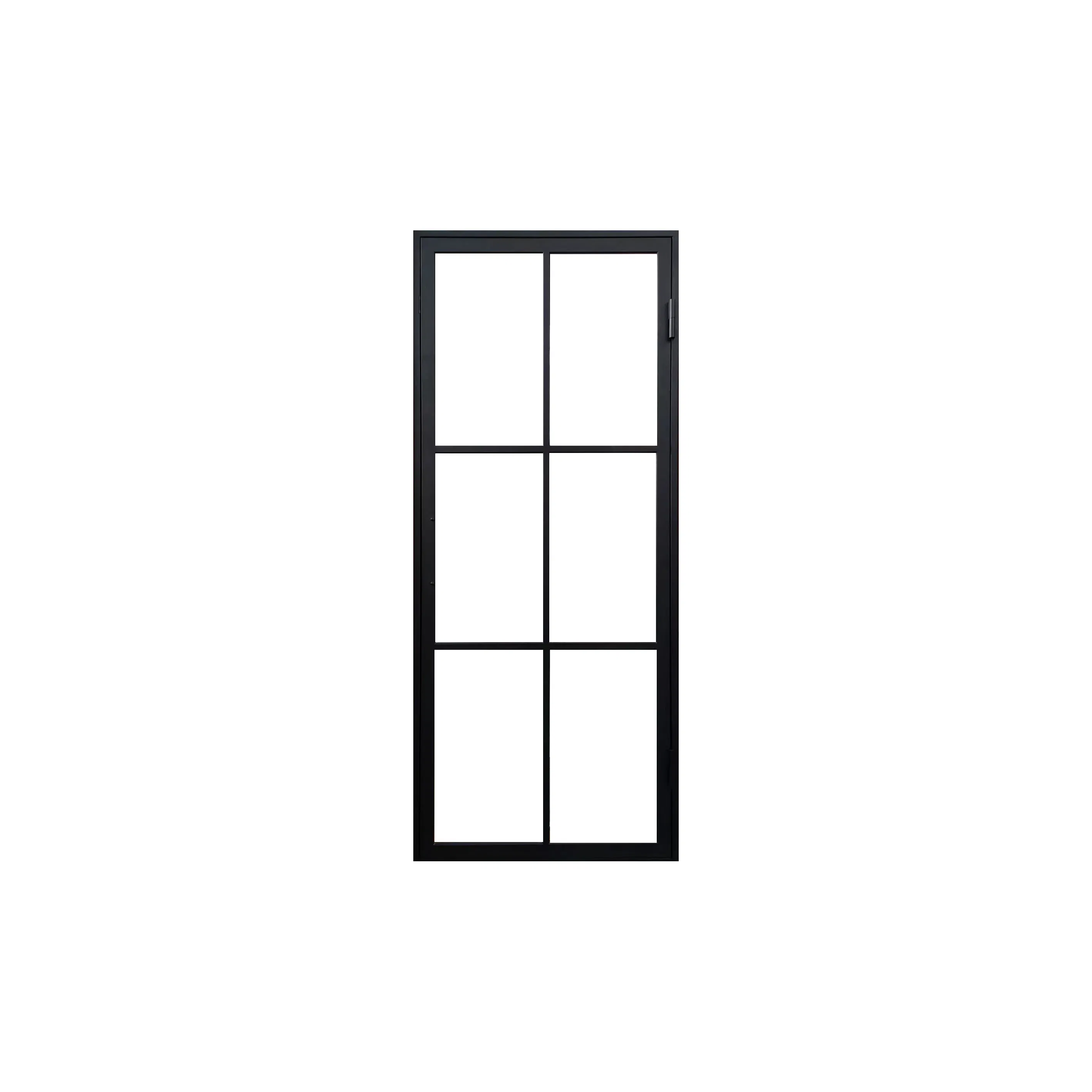 Interior Slim Series Narrow Frame French Double Steel Window