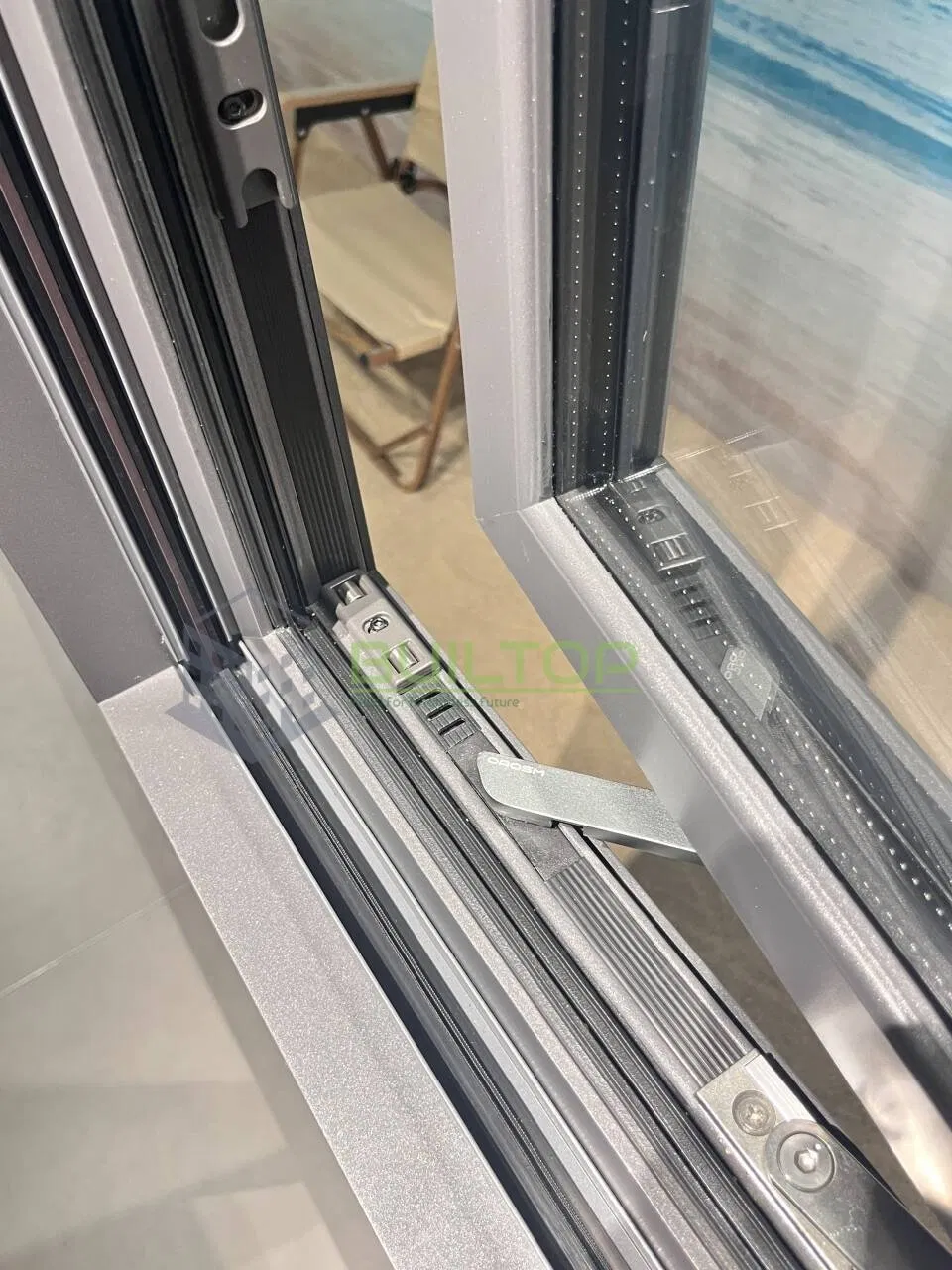 Premium Hurricane-Resistant Aluminium Casement Windows with Impact Glass