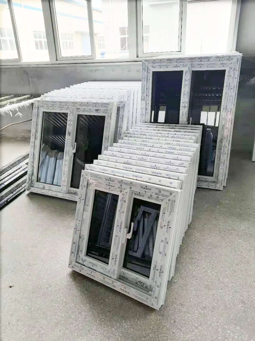 Hot Selling UPVC PVC Sliding Windows with Hurricane Impact Glass for Bahamas