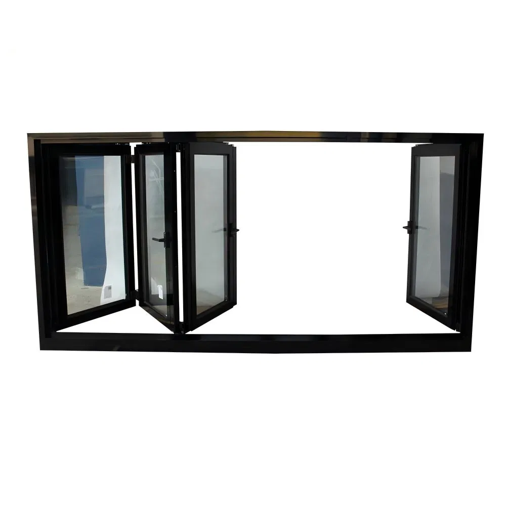 Stylish Thermal Break Bi-Folding Aluminum Windows for Modern Balcony Spaces