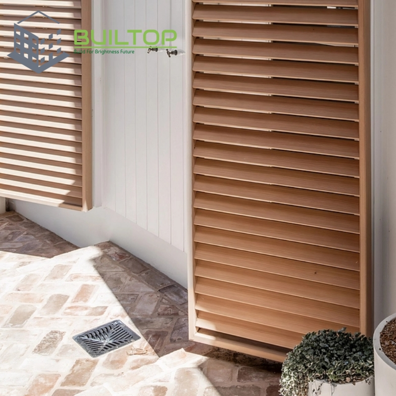 Low-Maintenance Aluminum Glass Jalousie Window Shutters