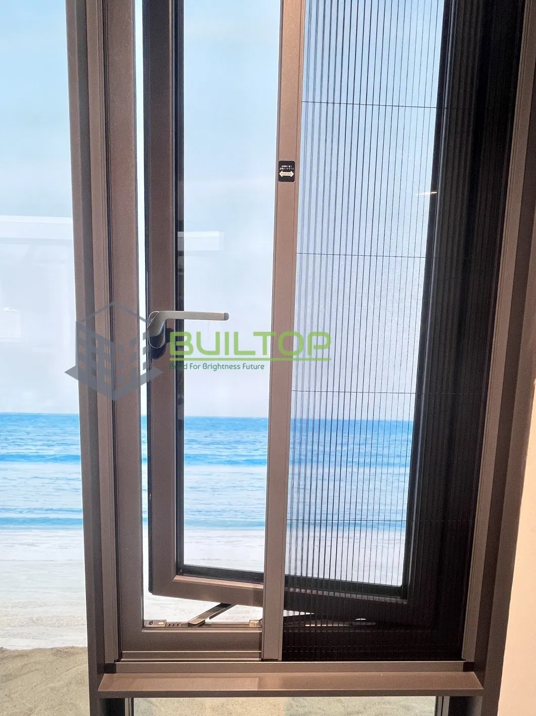 Premium Hurricane-Resistant Aluminium Casement Windows with Impact Glass