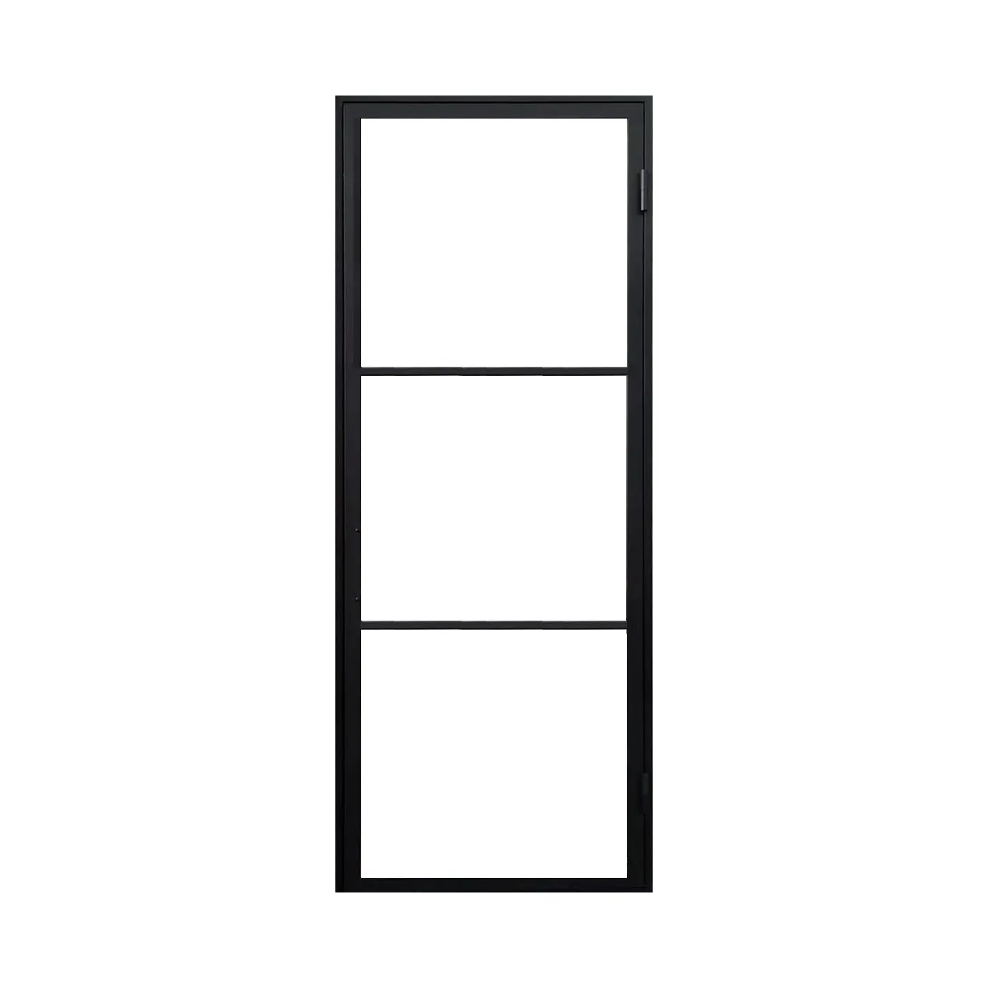 Interior Slim Series Narrow Frame French Double Steel Window