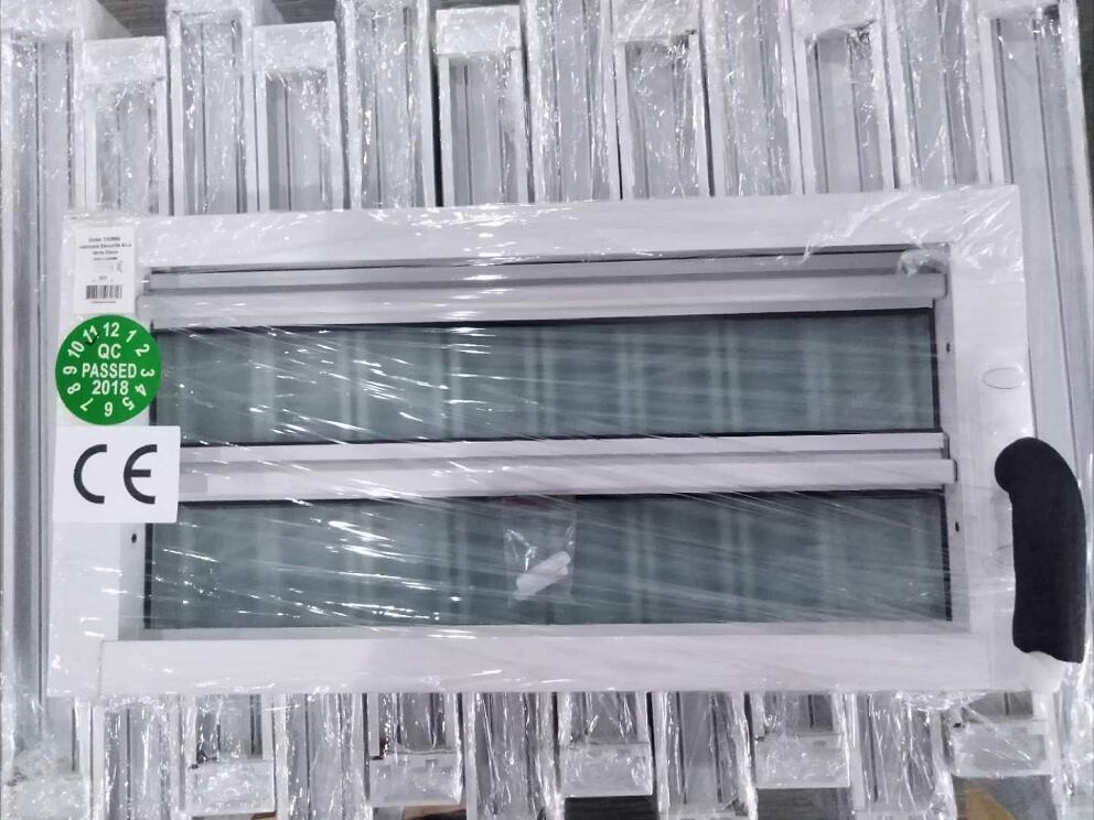 Factory Customized Hot Sale Caribbeans Hurricane Impact Aluminium Glass Louver Window Jalousie Window