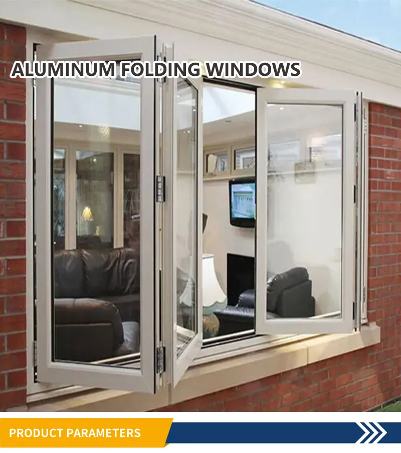 Aluminum Bi Fold Glass Windows