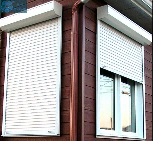 Home Decor Aluminium Alloy Roller Shutter Window Rolling Jalousie Shutter Window for House