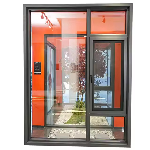 High Insulation Narrow Frame/ Slim Frame Aluminum Window System Casement Window