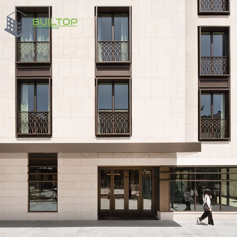 Aluminium Modern House Window Double Glazed Windows Frame Horizontal Sliding Windows