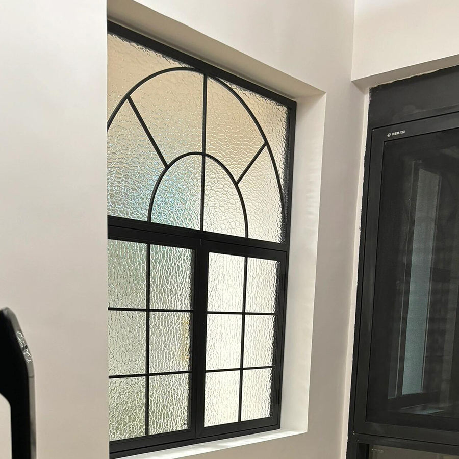 Vintage Style Slimline Slim Frame Window Grill Design Casement Window Thermal Break Aluminum