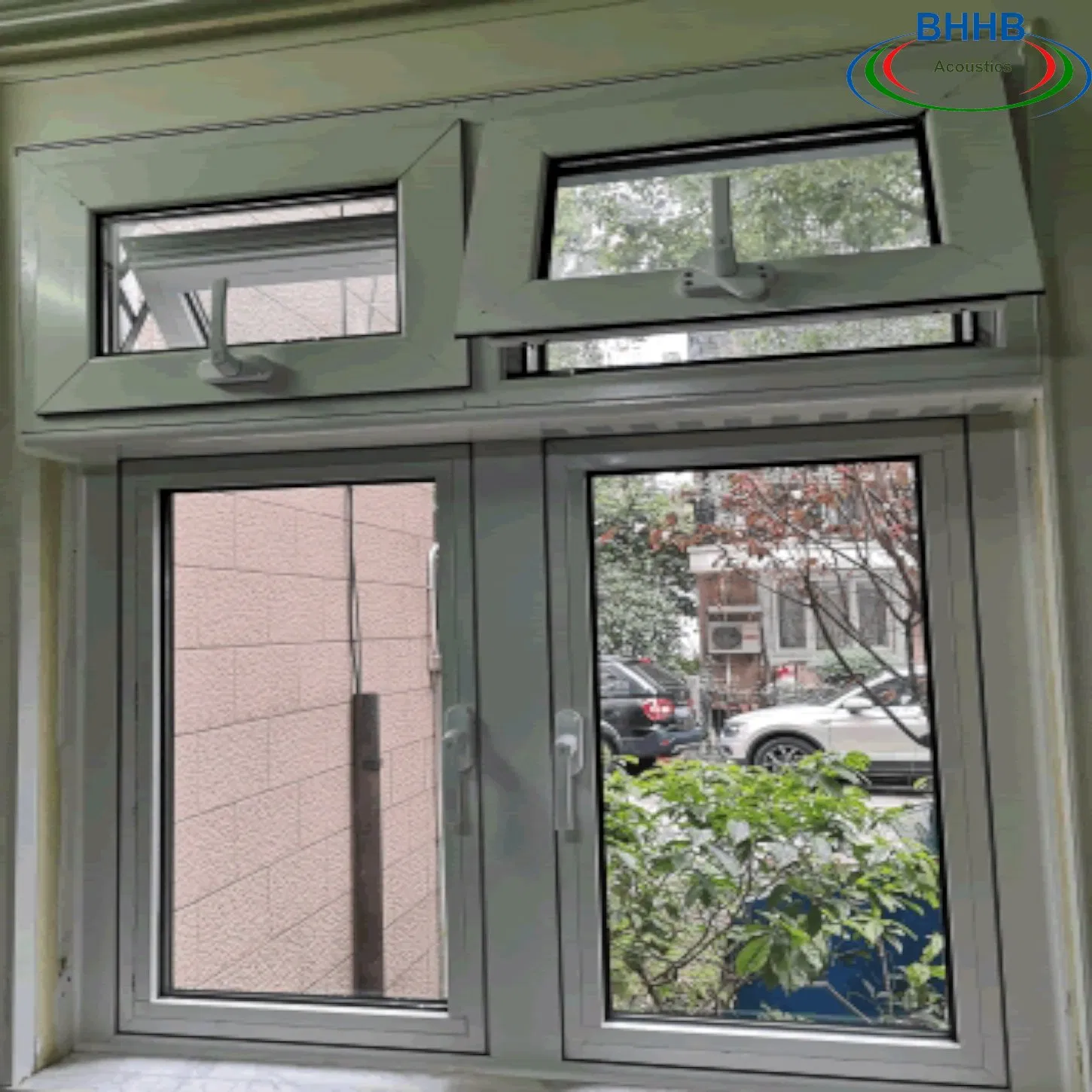 Alloy Soundproof Windows, Aluminum Available. for Industrial or Residential Use