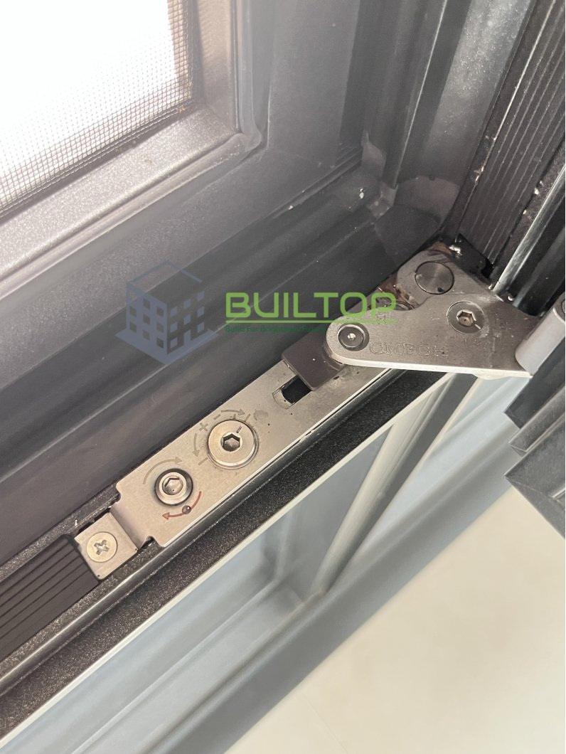 5-Years Warranty Aluminum Casement Window Tilt and Turn Aluminium Frame Windows Manufacturer High Quality