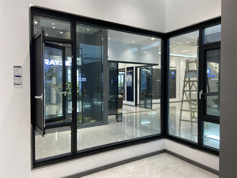 Thermal Break Aluminum Sound Heat Insulated Glass Hurricane Impact Windows