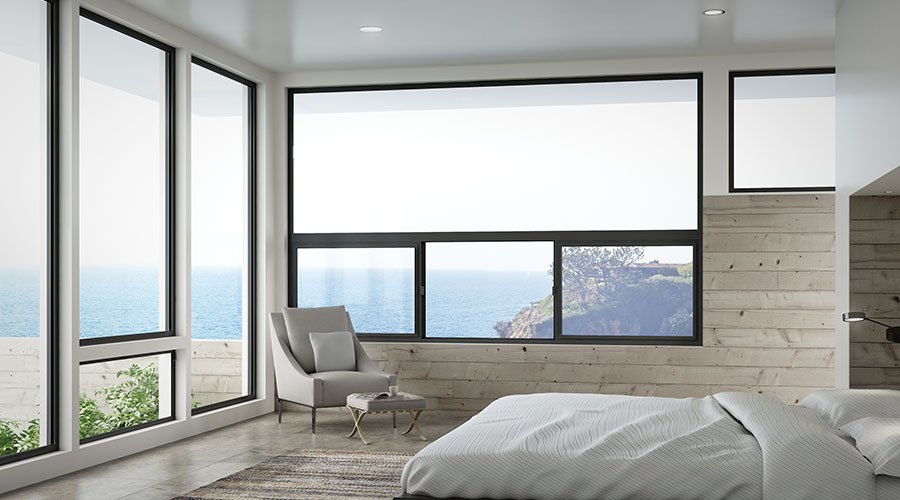 Australia Standard Picture Window Aluminum Alloy Double Glass Fixed Window for Villa Project