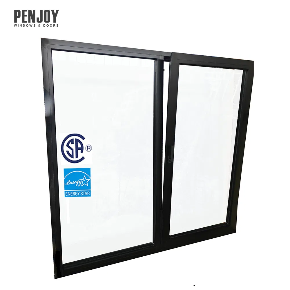 Penjoy Aluminium Tilt and Turn Window Double Glazed Window Insulation Glass