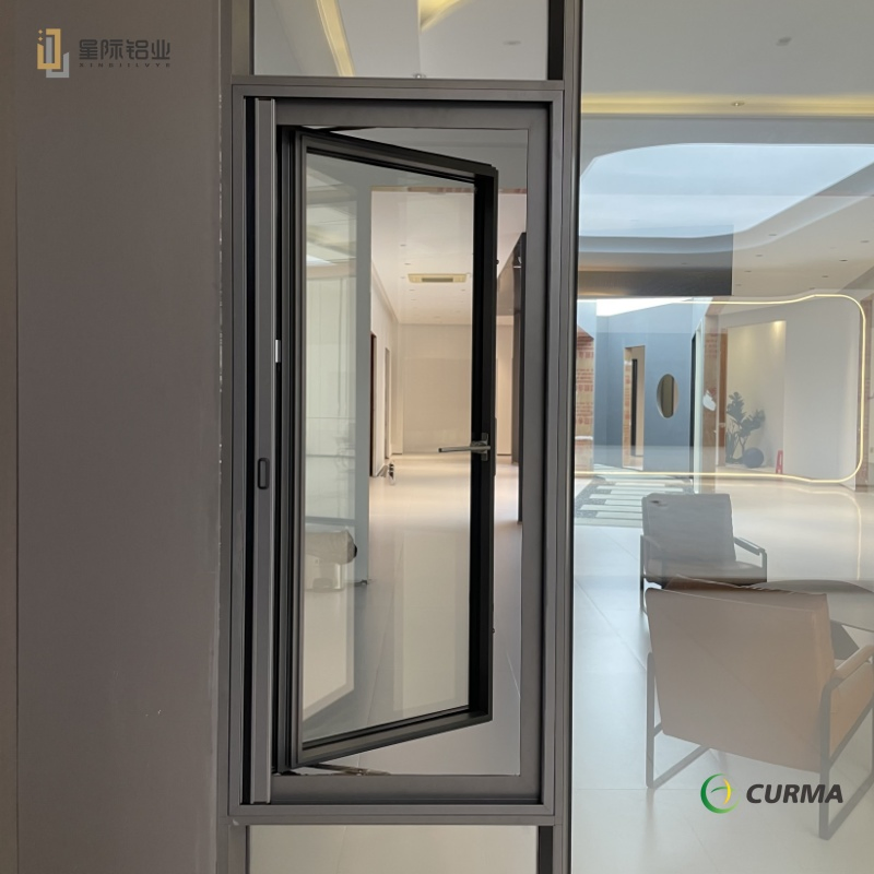 Sound-Dampening with Slim Thermal-Break Frames Aluminium Casement Windows