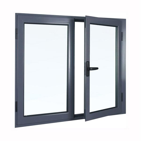 Guangdong Factory Double Glass Hurricane Impact Huge Aluminum Glass Black and Fixed Windows Aluminium Picture Windows