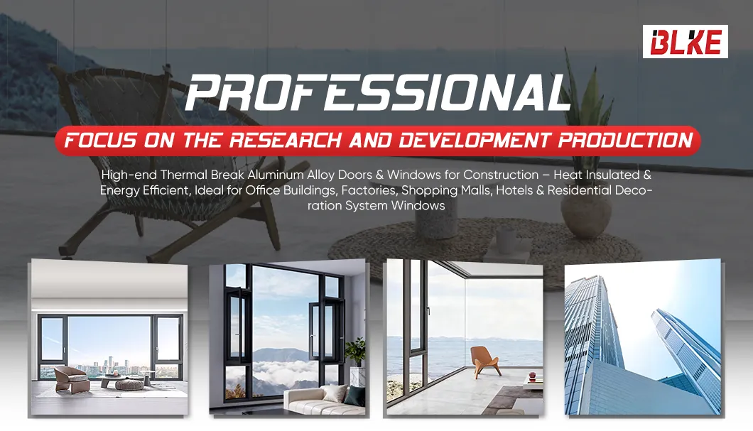 High Quality Soundproof Balcony Windows