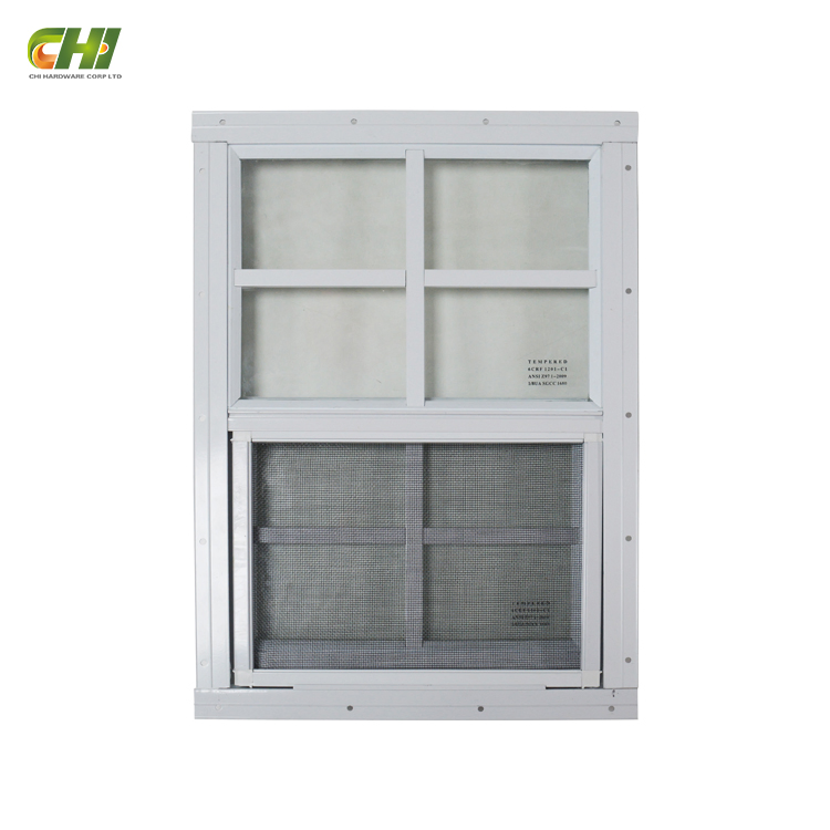American Extrusion Glass Aluminium Sash Windows Vertical Slider J-Lap Window Aluminum up Down Vertical Sliding Bi-Folding Window