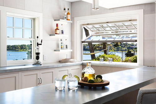 Factory Direct Supply Aluminum Frame Fold up Window Hotel/Restaurant Glass Vertical Lift up Bi-Fold Window