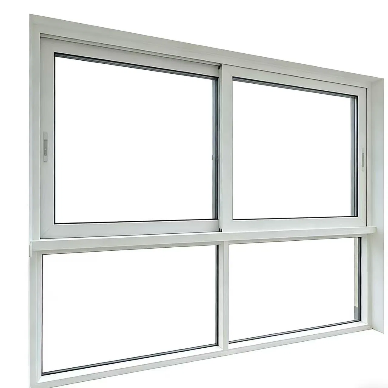 Fair Price Foshan New Design Custormized Soundproof Double Glazed Thermal Break Aluminum Profile Aluminium Sliding Window