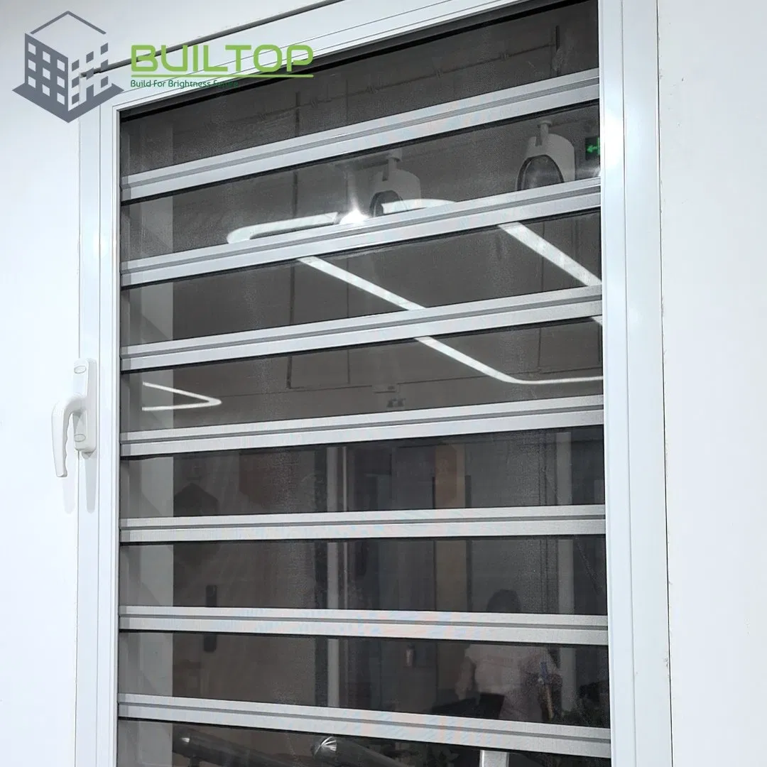 Climate-Controlled Aluminum Glass Shutters Jalousie Windows for Four-Season Homes