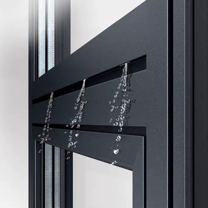 Aluminum Awning Profile Horizontal Sliding Jalousie Louvre Used Aluminum and Glass Windows Profile Casement Door