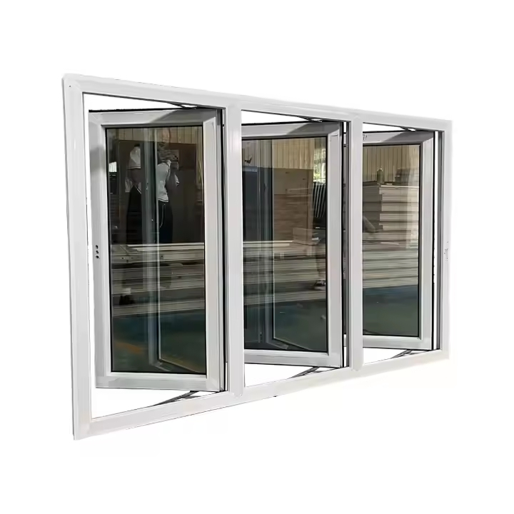 2025 Wholesale Factory Customized Low Price Hurricane Impact UPVC Sliding Glass Window Vinyl Window