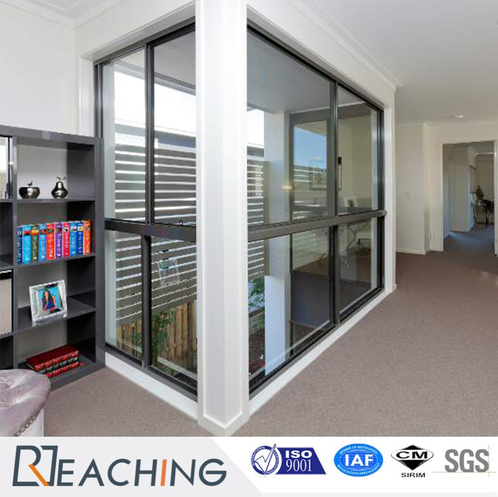 Australia Standard Picture Window Aluminum Alloy Double Glass Fixed Window for Villa Project