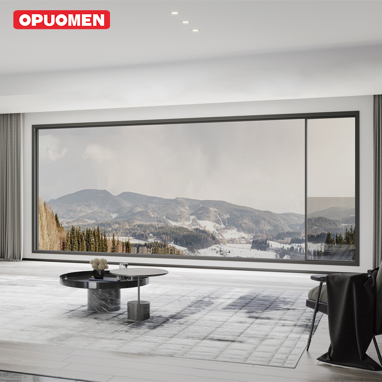 Sliding Picture Fixed Aluminium Sliding Window Horizontal Aluminum Window