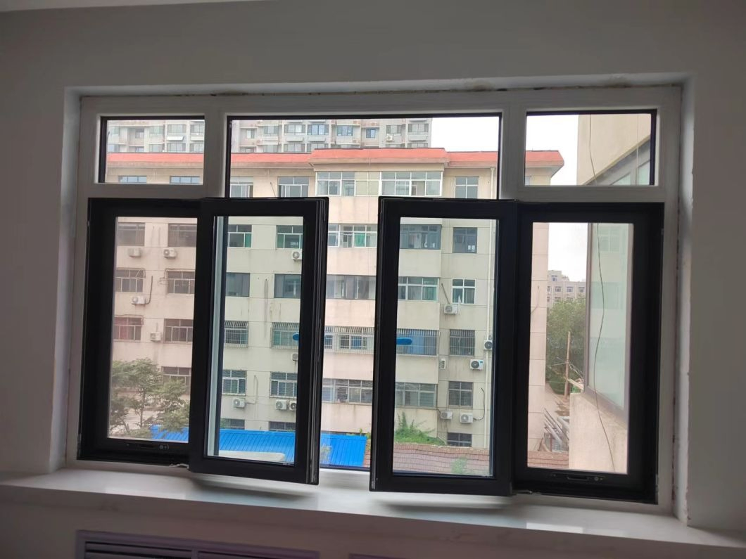 Hurricane Impact Thermal Break Double Glazed Tilt Turn Picture Window and Doors Metal Aluminum Glass Fixed Casement Awning Sliding Side Hung Casement Windows