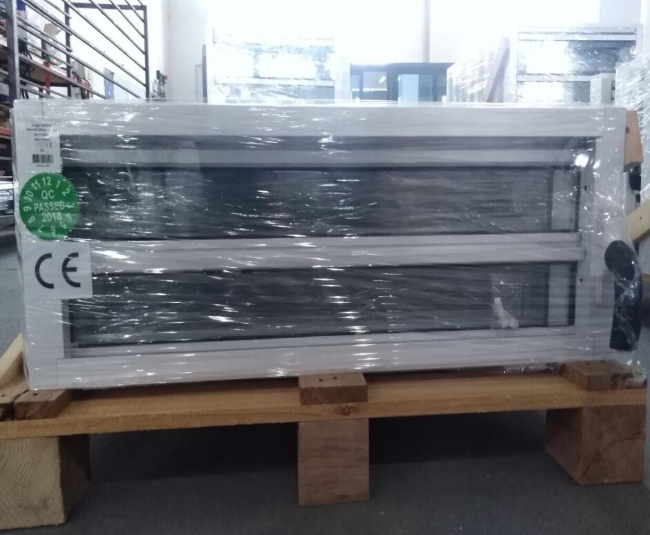 Factory Customized Hot Sale Caribbeans Hurricane Impact Aluminium Glass Louver Window Jalousie Window