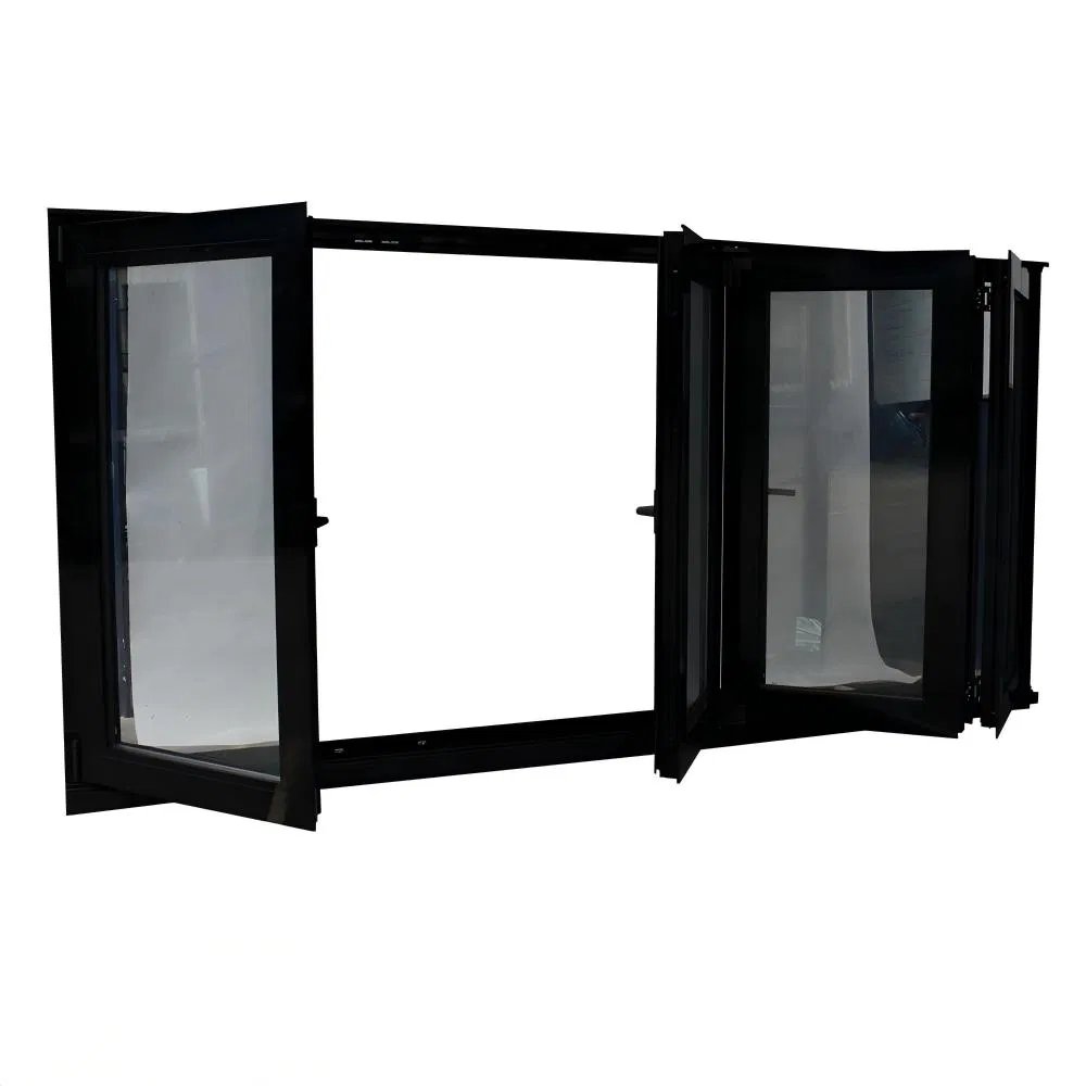 Stylish Thermal Break Bi-Folding Aluminum Windows for Modern Balcony Spaces