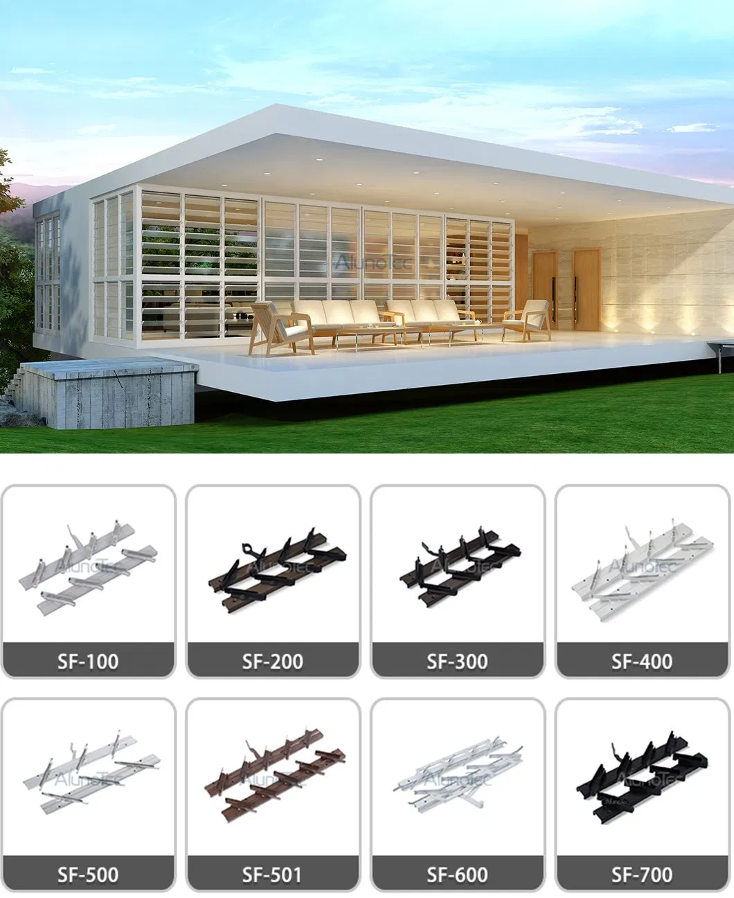 Louver Window Detail